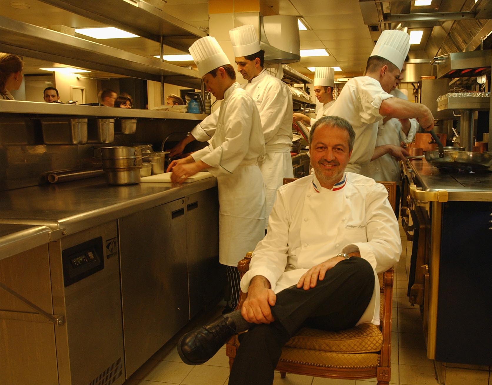 Philippe Legendre, chef étoilé du Georges V